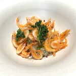 馳走西健一 - 桜海老のもち麦玄米リゾット