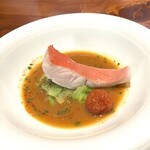 馳走西健一 - 金目鯛のブイヤベース風