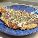 家庭料理 小川 - ミックス玉焼(半分)