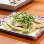 温鮮酒場 ちょんまげ - トントロねぎ塩レモン