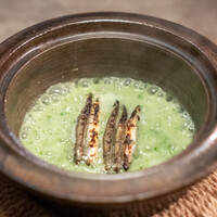 jibunchi - 能登の稚鮎と金沢春菊のリゾット