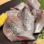 あじふらい てしお - イワシの刺身