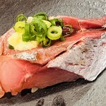 あじふらい てしお - 絶品あじ一口握り