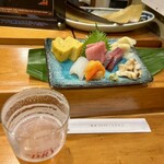 練馬 江戸銀 - 刺身盛り合わせ