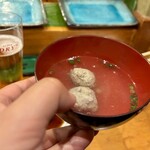 練馬 江戸銀 - 鯵のつみれ汁