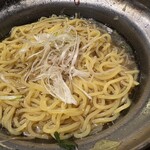 酒と飯 橙 - 〆のちゃんぽん麺(1人前)