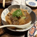 酒と飯 橙 - 本日の牛煮込み