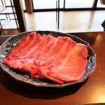 私房菜 きた川 - 松坂牛ロース薄切り