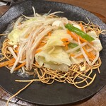 三代目 鳥メロ - デカッ！おつまみかた焼きそば