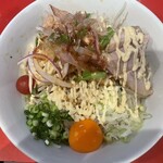 用心棒 - 冷やしまぜそば200g  TPにんにく、ガリマヨ