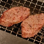 赤坂焼肉 八面六秘 - 本日の塩焼き -サガリ