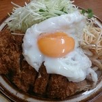 馬場南海 - チキンカツしょうが焼きライス（700円）