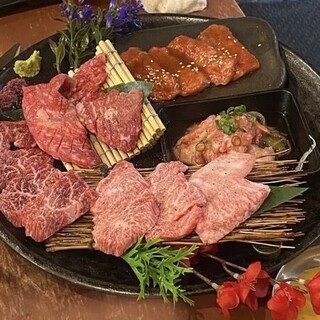 【ワビサビ肉盛り】迷ったらまずはコレ！豪華！肉の盛り合わせ！