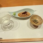 鮨 やすみつ - 日本酒とのペアリング