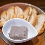 比内地鶏本格焼酎 海舟 - 2025.5 レバパテ（690円）