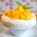 さくら氷菓店 - 2025.6 みやざき完熟マンゴー 太陽のタマゴボウル（マスカルポーネ Sサイズ 4,100円）