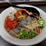 らぁ麺 亀我楽 - 煮干坦々