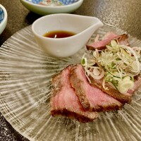 満寿家 - 黒毛和牛叩き