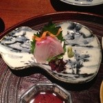 天ぷら 元吉 - イサキのお造り Ｈ26.8