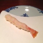 天ぷら 元吉 - 海老 Ｈ26.8