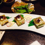 九州うまいもんと焼酎 芋蔵 - マヨネーズとジャコの味がする煮こごり