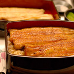 入谷鬼子母神門前のだや - いりや御膳
      （共水うなぎの白焼・三河一色産特選うなぎのうな重・小鉢・肝吸い・香の物）