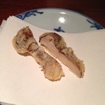 天ぷら 元吉 - 松茸 Ｈ26.8 最高級の風味