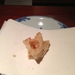 天ぷら 元吉 - 蓮根 Ｈ26.8