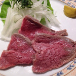 築地 藤田 - 牛肉タタキ