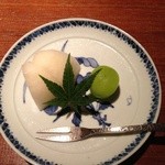 天ぷら 元吉 - デザート 梨(幸水)とぶどう Ｈ26.8 どちらも激甘