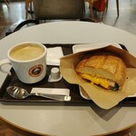 サンマルクカフェ - ホットサンド BLTセット