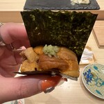 鮨 浜はち - 雲丹