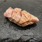 鮨 浜はち - 大トロ炙り