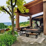 檪の丘 - 店テラス席④