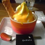 バーンズ - ◆期間限定　マンゴーのソフトクリーム500円