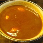 うるしカレー - チキンカレーアップ