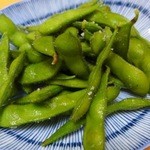 居酒屋とも実 - 茶豆の枝豆