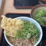 どんどん 宇部際波店 - 肉天うどん
