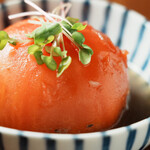 酒とツマミ ちゅんま - おでん トマト