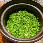 きたしんち 弓場慎之佑 - 万願寺唐辛子とシラスご飯