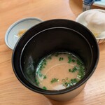 浪速 鮨波留加 - 味噌汁