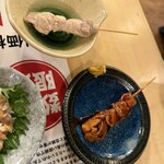 鶏だし煮込み 串の千本桜 - 