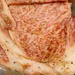 ホルモンハジメ - パンチステーキ　アップ