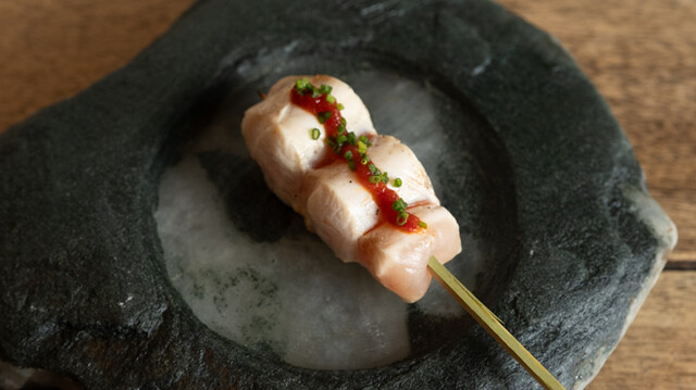 Sumibiyakitori Coquelet restaurant in Fukushima, Japan