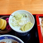 やぶ善 - 薬味も"蕎麦"と同じです。