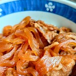 やぶ善 - 色だけで判る、"牛丼"の旨さ。