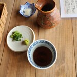 蕎麦 ひねもす - 辛汁と薬味