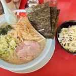 ラーメン山岡家 - Aセット 塩  ネギマヨチャーシュー丼 ＋ 白髪ネギ            ¥ 1,000