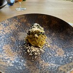 megui Innovative Restaurant - 鰯と黒キャベツ、フェンネル風味ラグーソース