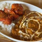 sapo curry - 料理写真:チキンティッカカレーライス